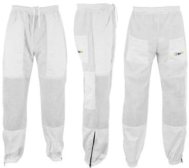 BeeFun Professionelle Imkerhose 'AirFree' mit 3-lagigem Schutz (XL)