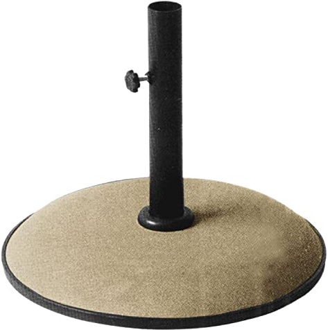 GLDC Base in Cemento per Ombrellone Kroma Tonda Colore Beige 25 kg