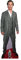 STAR CUTOUTS CS892 Matthew McConaughey Life Size Cardboard Cutout with Free Mini Cut Out Perfect for Birthdays, Gifts, Parties & Fans, Star, Multicolour, Regular
