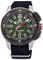 Orient Herren Analog Automatik Uhr mit Nylon Armband RA-AC0N03E10B