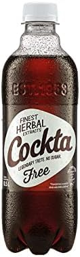 Cocktail Bottles, the Original from Croatia, Alcohol-free (0.5 l, Cockta Sugar Free)