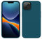 kwmobile Handyhülle für iPhone 14 Hülle, für iPhone 14 Case - Hülle Silikon - kabelloses Laden - Petrol matt