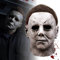 DUOLAM Michael Myers Maske Halloween Karneval Film Killer Scary Horror Latex Masken mit Haaren Kopfmaske Erwachsene Cosplay Kostüm für Karneval & Halloween