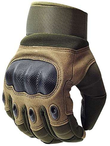 COZOME Gants Moto Homologués CE - Gants Tactiques Unisexe Ecran Tactile pour Scooter, Motocross, VTT BMX avec Protection de Course, Escalade, Chasse, Randonnée