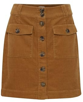 Atelier Rêve - IRROSETTE SK - Skirt - 20119241, Größe:36, Farbe:Brown Sugar (171134)
