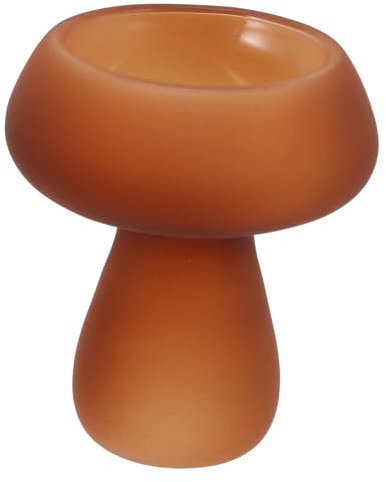 DECHOUS Kerzenhalter Goblinkern dekorativer Leuchter Tischdekoration slico stabile farbige Kerzenhalter kerzenständer Tischleuchter pilzförmiger Leuchter schmücken Teelicht Vase