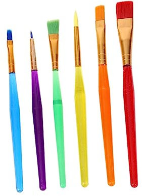 Operitacx 12stücke Maler Pinsel Für Junge Mädchen Pinselset Zum Malen Kunstmalwerkzeug Für Aquarell Öl Und Gouachemalerei Hochwertiger Borstenkopf