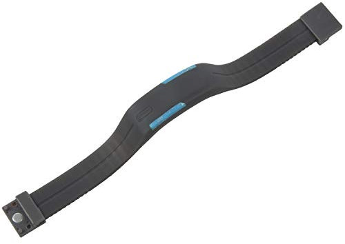 Wlauqueta Sports Caoutchouc Silicone Blanc LED Montre Digitale Bracelet Homme Femmes Gris