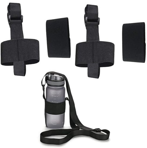 Flaschenhalter Gürtel,Zum Umhängen Trinkflasche Wasserflasche Wasserflaschenhalter Bottle Getränkehalter Riemen,Wasserflaschen Schultergurt Tragen Verstellbarem Mit Buckle,für Laufen Wander Gym