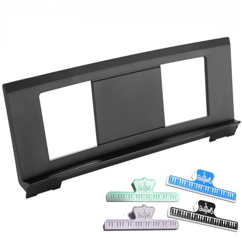 Coupount Notenständer für Notenblätter, kompatibel mit Yamaha-Notenständer, passend für mehrere Keyboard-Modelle, stabil und langlebig, Keyboard-Notenständer