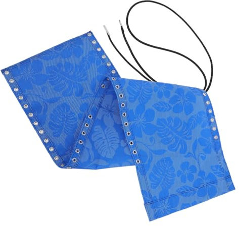 FONDOTIN 1 Satz Liegestuhl Strandkorbstoff Austausch des Stoffs für Outdoor-Stühle Ersatz der Terrassenstuhlschlinge balkonstuhl faltstuhl Outdoor-Stoff Ersatzstoff für -Stühle Blue