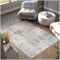 tectake® Waschbarer Teppich - Flauschiger Kurzflor für Wohnzimmer, Schlafzimmer, Kinderzimmer - Vintage Optik Shabby-Chic - Als Küchenteppich, Läufer - 160 x 230 cm