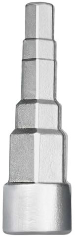 Radiator Key, Universal Radiator Spanner,5-Stage Radiator Valve Key, Step Wrench with Square Socket 1/2 Inch Ratchet Drive Radiators,1/2,3/8, 3/4, 1-1/4 Wrenches Tool.
