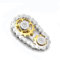 Fidget Spinner Metall Hochwertig Erwachsene Fidget Toys Für Adhs (Gold)
