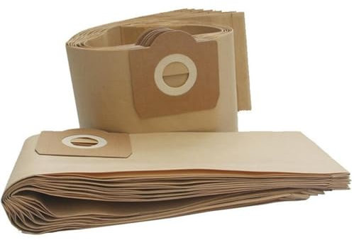 GZLLWVNK Bolsa De Polvo For Aspiradora, Paquete De 20, Compatible con Karcher, NT20, NT20, NT25, NT30, MV1, MV3, WD3. Reemplace La Bolsa De Polvo De La Aspiradora.