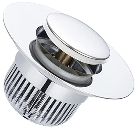 Vaguelly Filtro De Drenaje Inoxidable para Fregadero De Cocina Colador para Agua y Residuos Compatible Mayoría De Lavabos Estándar Accesorio De Cocina y