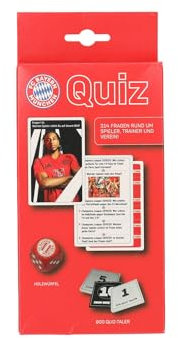 FC Bayern München I Quiz I Kartenspiel I Rot I Ab 8 Jahren