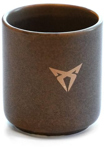 Seat 6H1069601S Kaffeetasse Becher Tasse Kaffeebecher Trinkbecher, 280ml, bronze, mit CUPRA Logo