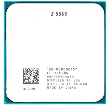Procesador CPU 5 R5 5500 3.6GHz 6-Core 12-Thread LGA AM4 sin refrigerador