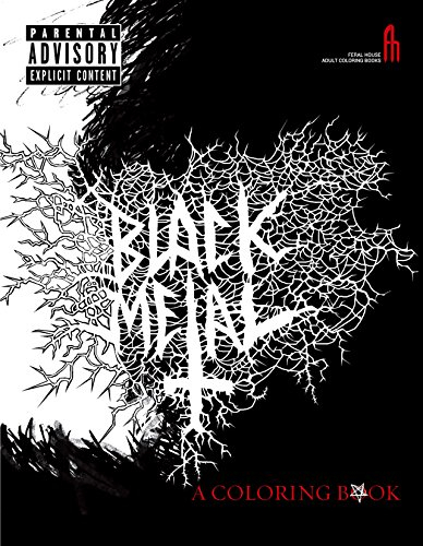 Black Metal Coloring Book: A Coloring Book (Feral House Coloring Books for Adults)