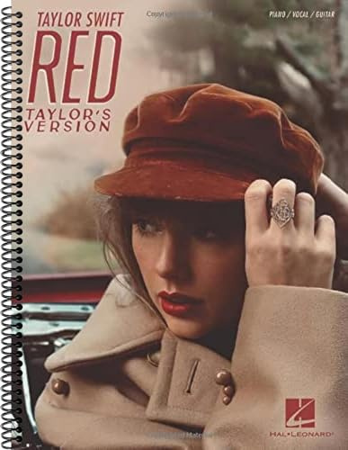 Taylor Swift RED Taylor's Version. (Piano/Vocal/Guitar Songbook)