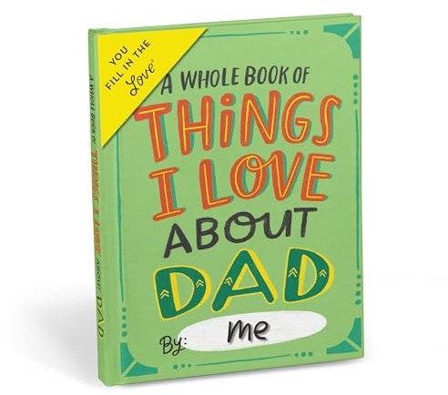 Emily McDowell & Friends Fill in the Love Tagebuch, leer, 10,2 x 14,4 cm 4.10 x 5.40-inches Über Dad