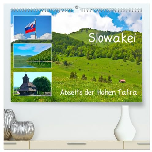 Slowakei - Abseits der Hohen Tatra (hochwertiger Premium Wandkalender 2026 DIN A2 quer), Kunstdruck in Hochglanz: Eindrücke aus dem Burgenland Europas (CALVENDO Natur)