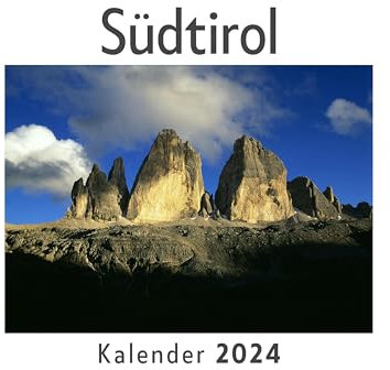 Südtirol (Wandkalender 2024, Kalender DIN A4 quer, Monatskalender im Querformat mit Kalendarium, Das perfekte Geschenk)