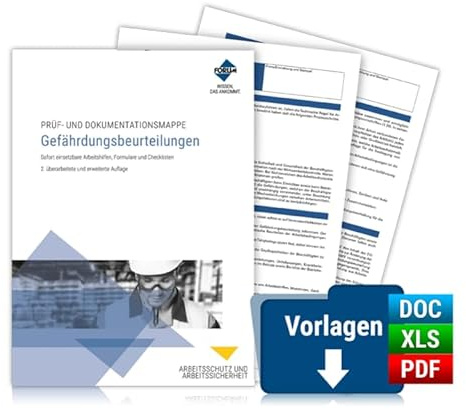 Prüf- und Dokumentationsmappe: Gefährdungsbeurteilungen