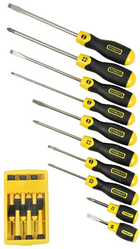 Stanley 94-549 16-Piece Cushion Grip Screwdriver Set