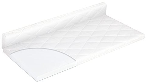 Julius Zöllner Allegro klappbar 50x90 cm – Babymatratze für die Wiege - ideal für Neugeborene – Made in Germany - schadstoffgeprüft und für Allergiker geeignet, atmungsaktiv, sehr guter Liegekomfort
