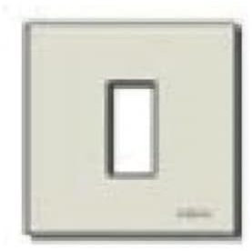 Vimar Serie 8.000 – Placca 1 modulo alluminio pressione Serie 8000 Oro