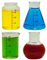 CKB LTD Chemistry Shot Glasses, Set of 4, Transparent