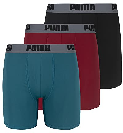 Puma Herren-Boxershorts, 3er-Pack