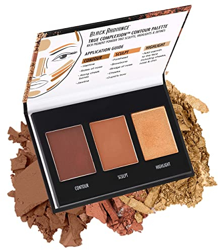 BLACK RADIANCE - True Complexion Contour Palette Medium To Dark - 0.38 oz. (11 g)