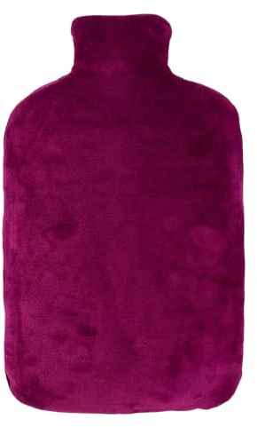 Hugo Frosch Öko-Wärmflasche Nickibezug Purpur violett, einheitsgröße, 3136.8