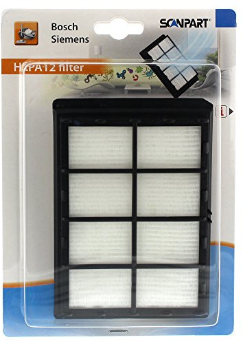 Scanpart Hepa Filter, Typ: H12, passend für BSA, BB6, BSC, BSD, BSG4