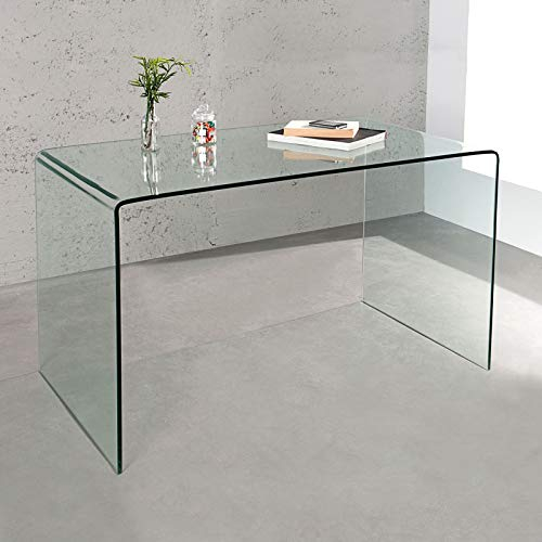 cagü Design Glasesstisch Esstisch Mayfair Glas transparent 120cm x 70cm
