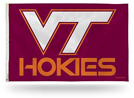 Rico Industries 3 by 5-Foot Single Sided Banner Flag with Grommets Einseitige Ösen, 91 x 152 cm, Teamfarbe, 3' x 5'