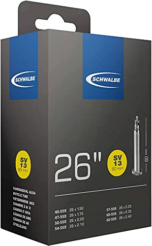 Schwalbe SV 13 lang Fahrrad Schlauch 26´´, Variant:26x1.50-2.50´´ 40/62-559 SV60mm
