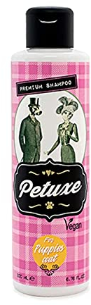 Petuxe Vegan Shampoo für Hunde und Haustiere, Welpen, 200 ml