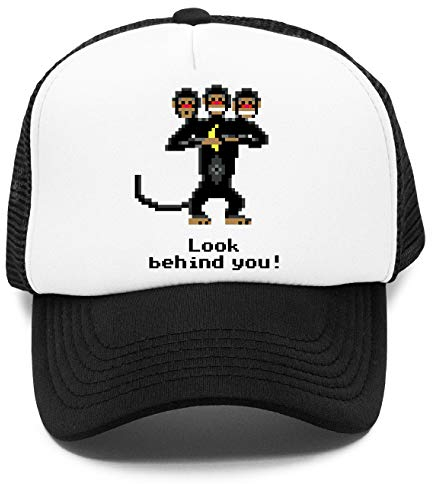 Dreiköpfige AFFE Kinder Kappe Baseball Rapper Cap
