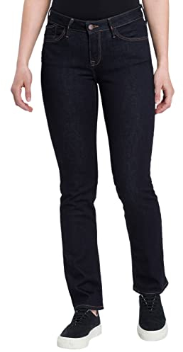 Cross Jeans Damen Jeans Rose - Regular Fit - Blau - Rinsed W26-W36 Stretch Baumwolle, Größe:27W / 30L, Farbvariante:Rinsed 065