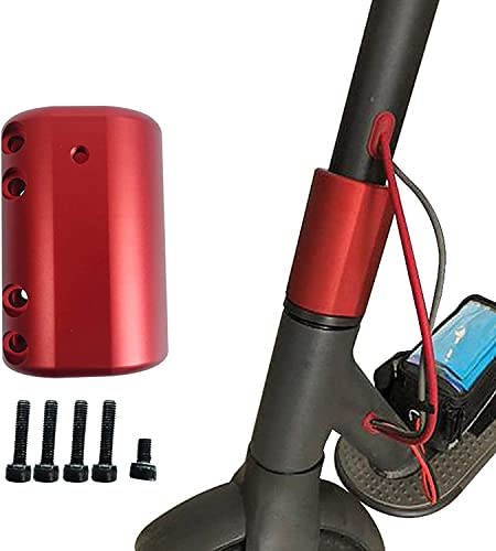 HORO.ES - Blocco fisso dell'asta monopattino compatibile con Xiaomi M365/PRO Anti gioco senza piegatura dell'albero (rosso)