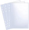30 Pack 60 Taschen 5x7 Zoll (13x18 cm) Fotokartenhüllen für 6 Ring A5 Binder, Ultra-Clear Foto Hüllen, Doppelseitige Foto Seiten, Top Loading Foto Blattschutz für Fotos, Postkarten, Saatgut-Pakete