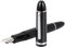 Jinhao X159 Füllfederhalter, Nr. 8, extra feine Feder, schwarzes Acryl, große Größe