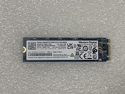 Para m.2 SATA SSD unidad de disco de estado sólido Western Digital SA530 M.2 L56537-001 SSD 256GB SDASN8Y-256G-1006 2280