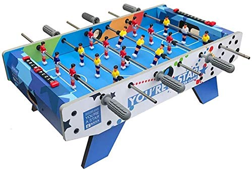 FBITE Multi-Spieltisch, Combo-Spieltisch mit Fußball, Billard, Rutschhockey, Tischfußball aus Holz, perfekt für Spielzimmer, Arkaden, Bars, Partys