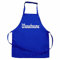 Elefantasie Personalisierte Schürze mit Name, Kochschürze für Backen, Kochen, Malen, Geschenkidee für Kinder und Erwachsene 11-99 Jahre blau