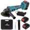 Smerigliatrice angolare A BATTERIA flex 100/125mm 24V 3000Mha, 2 BATTERIE